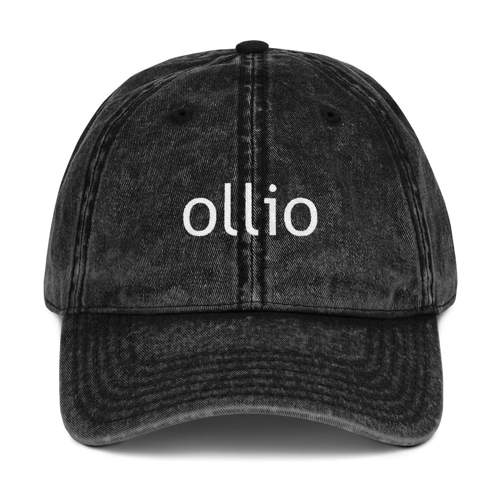 Ollio Vintage Cotton Twill Cap